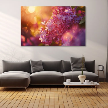 Lilac Canvas Wall Art